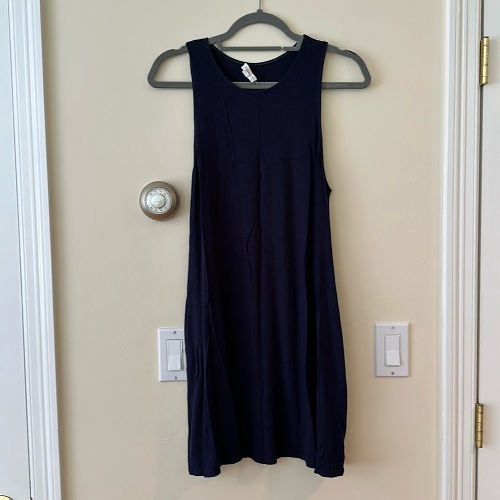 Navy blue dress
